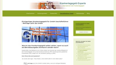 Screenshot: krankengelder.com