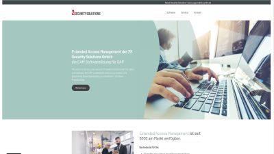 Screenshot: 2s-gmbh.de