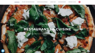 Screenshot: restaurant-lacuisine.de