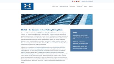 Screenshot: heros-rail.com