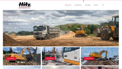 Screenshot: hitz-erdbau.de