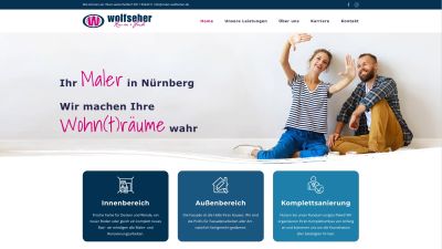 Screenshot: maler-wolfseher.de
