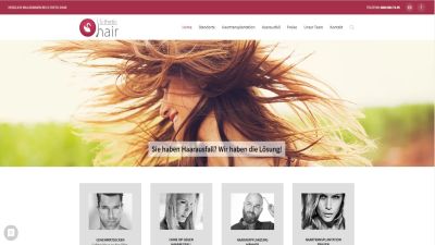 Screenshot: s-thetic-hair.de