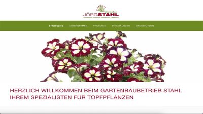 Screenshot: gartenbau-stahl.de
