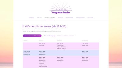 Screenshot: yogaschule-hoess.de