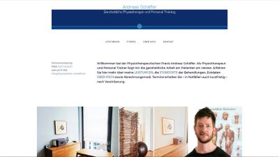 Screenshot: physioandreas-schaeffer.de