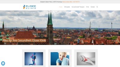 Screenshot: elisee-klinik.de