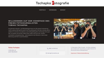 Screenshot: tschapka.de